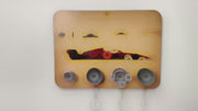 Pit Stop Racing Tire Wall Key Holder