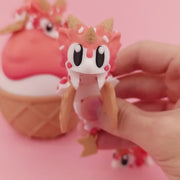 Sugar Rush Baby Dragon with Egg | Articulated Collectible Toy