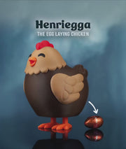 Henrietta PopEgg - Egg Laying Chicken Candy Dispenser with Surprise Egg Capsule